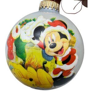 Christmas by Krebs Mickey Unlimited Disney Mickey Mouse Ornament Puto READ